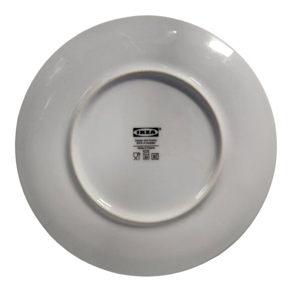 Set of 4 Ikea Side Plates Stunsig Girl Frédérique Vernillet Limited Edition 2017 - Picture 3 of 10